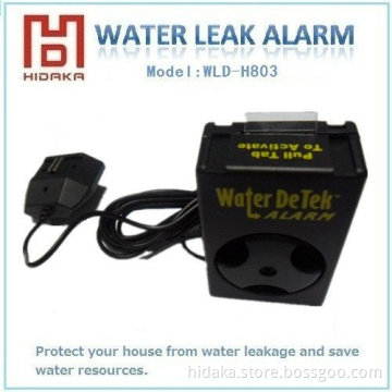 Mini water noise sensor alarm for leaking water